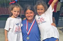 (GHS TENNIS | CONTRIBUTED PHOTO) The Graham Leader is recognizing Jade Dospapas of the Lady Blues as this week’s Athlete of the Week. Dospapas advanced to the regional tournament in tennis after finishing as the girls singles tournament runner up in Brownwood. 
