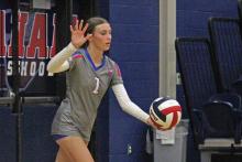(ALEX HAVARDANSKY | THE GRAHAM LEADER) The Graham Leader is recognizing Katy McGehee of the Lady Blues as this week's Athlete of the Week.