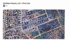 (CITY OF GRAHAM | CONTRIBUTED PHOTO) The first lots which are to be purchased and developed with homes by Cheldan Homes, LLC. The Graham Economic Improvement Corporation approved an incentives agreement with the company for housing development.