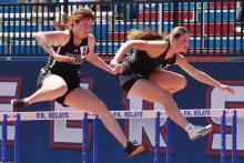 (THOMAS WALLNER | THE GRAHAM LEADER) Ladycat Camren Mallory will be heading the 2026 UIL Track & Field State Meet which will be held May 14-16 in Austin. Mallory scored a first-place finish in the 100-meter hurdle event.