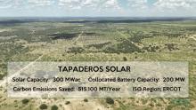 (TITUS LLC) Drone footage of part of the area in Young County west of Eliasville where a solar project is in the early phases of development from Titus Low Carbon Ventures.