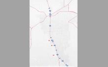 (CITY OF GRAHAM | CONTRIBUTED PHOTO) Proposed changes in the speed limits along areas of Hwy. 16 in Graham that will be changed by the Texas Department of Transportation. A public hearing for the speed limit changes will be held Thursday, Feb. 5 at Graham City Hall.