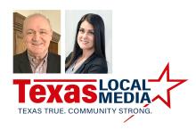 Group Publisher Mandy Farrow and Group Manager Mark Henry are overseeing operations of Texas Local Media’s network of 32 community newspapers in Texas.