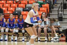 (ALEX HAVARDANSKY | THE GRAHAM LEADER) The Graham Leader is recognizing Kaden Atwood as this week's Athlete of the Week. Atwood recorded 32 digs in a win against Burkburnett for the volleyball team. 