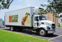 (WFAFB | CONTRIBUTED PHOTO) The Wichita Falls Area Food Bank Produce Express truck will be moving to the Young County Arena and will continue providing free food to the community each month.
