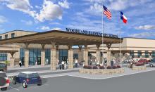 (GISD | CONTRIBUTED PHOTO) A rendering of the proposed additions for Woodland Elementary School with the 2023 Graham ISD bond measure which was turned down by votes and included the demolition and construction of a new campus with 24 classrooms. 