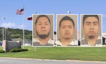 (CONTRIBUTED PHOTO | YCSO) Elmer Yonatan-Dionicio Tuy-Renoj, 24, of Guatemala, and Willy Geobani Funez-Flores, 36, of Honduras, were separately transporting eight individuals on Hwy. 114 in their vehicles. The two were arrested by the Young County Sheriff’s Office and charged with smuggling of persons. Daniel Abdiel Siguenza-Salazar, 20, of Virginia, was transporting four individuals and was arrested by Olney Police Department and charged with smuggling of persons.