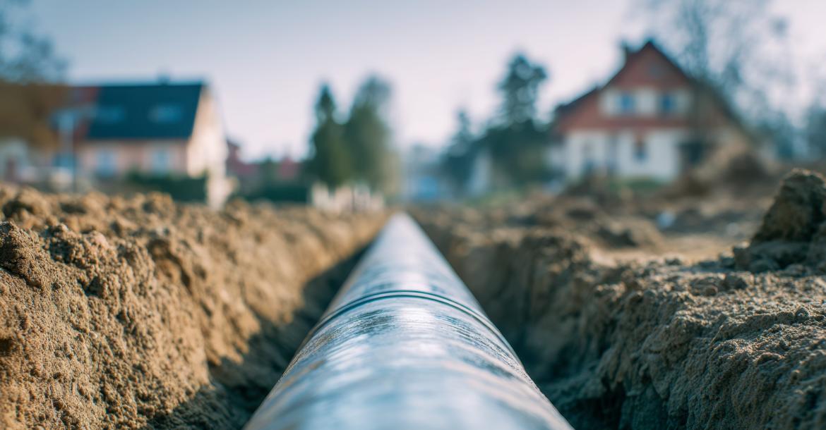 City crews repaired a water line damaged by a broadband company that bored into the pipe without notifying Graham officials. (File Photo)